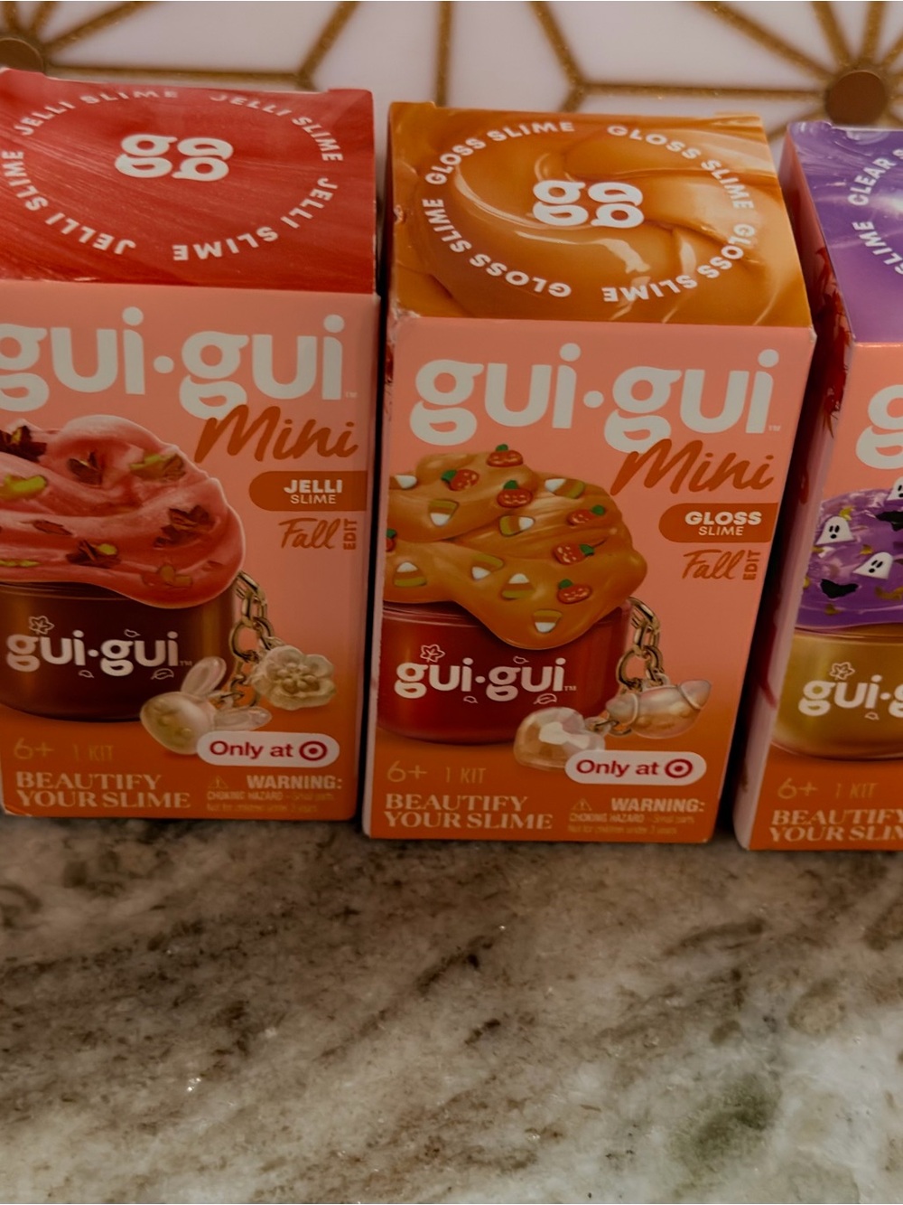 GUI•gui Mini Slime Fall Edition - your choice